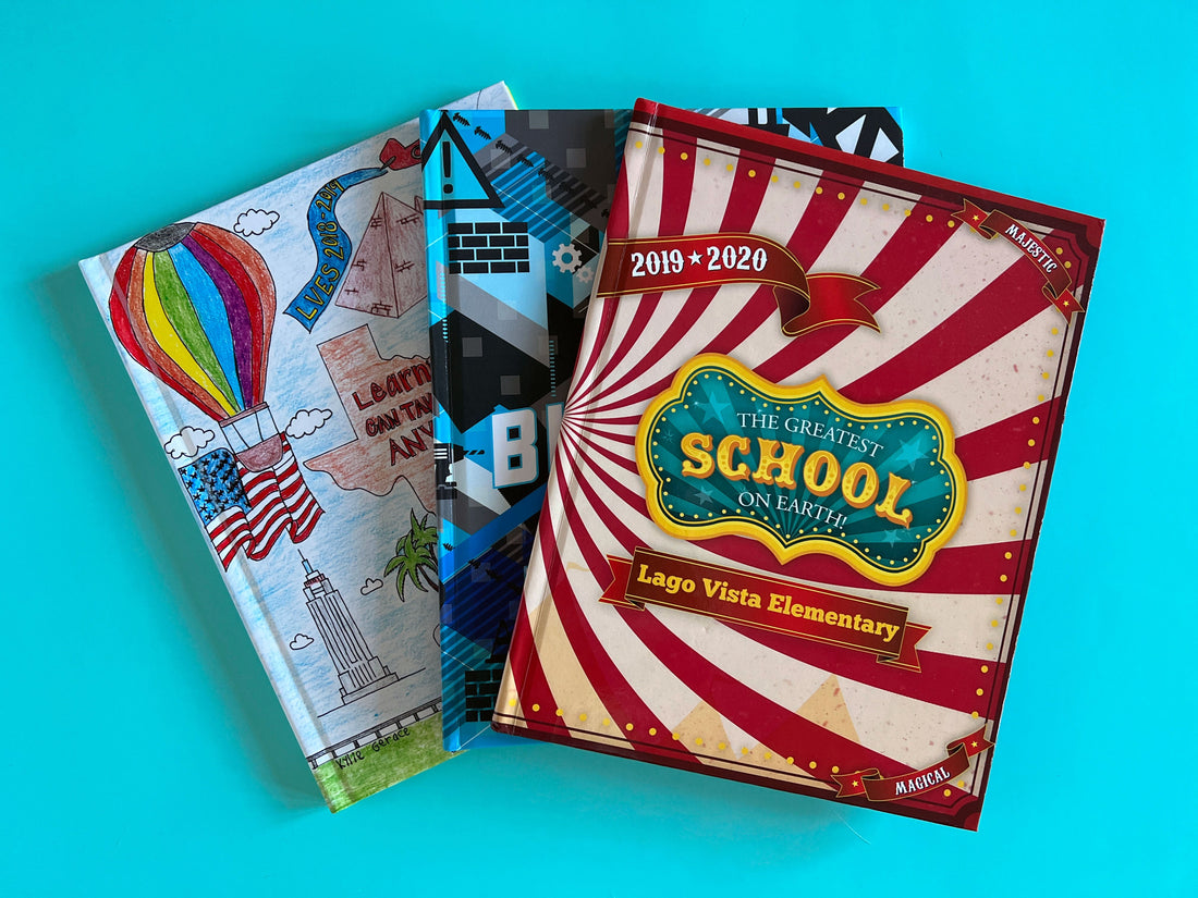 Yearbooks in grade school