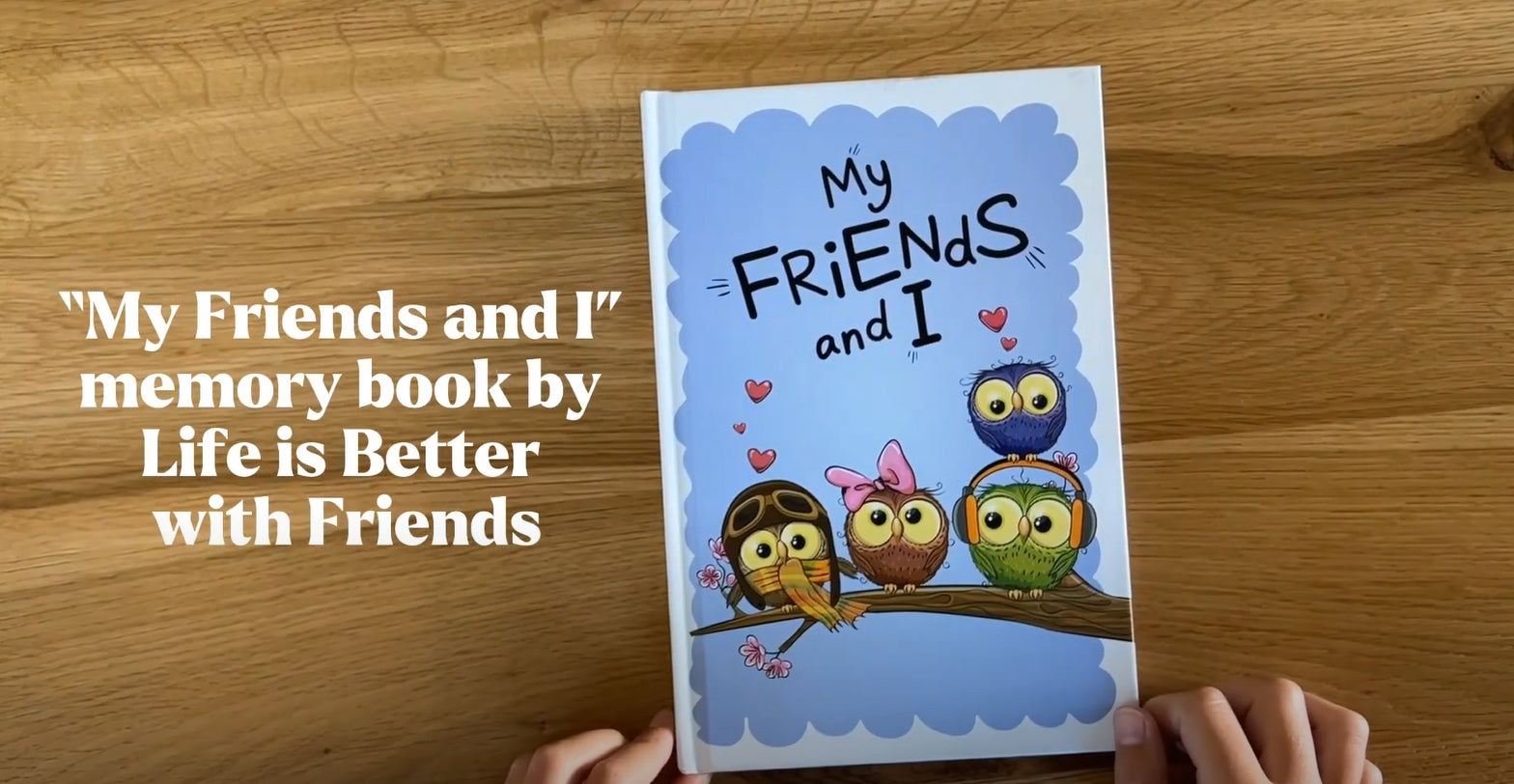Load video: &#39;My Friends and I&#39; memory book and how to use it.